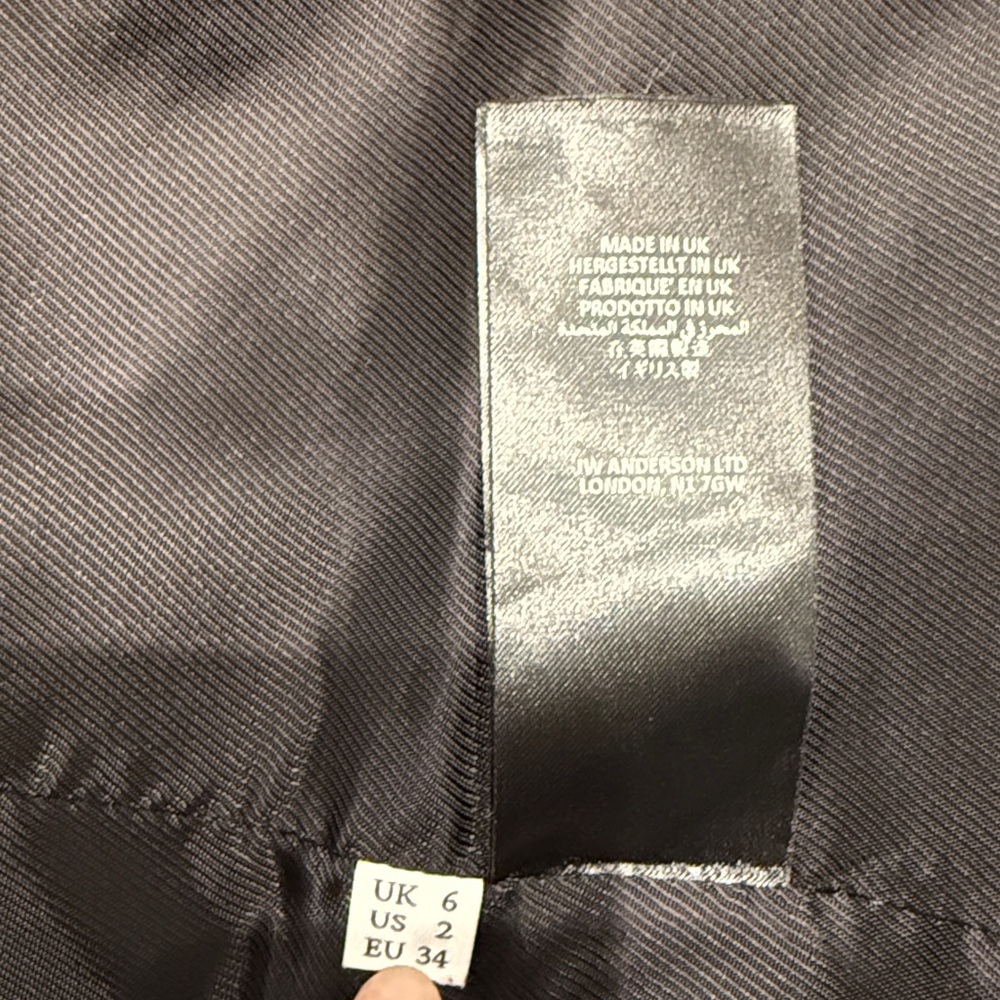 Jw Anderson Deconstructed Patchwork Blazer In Bla… - image 6